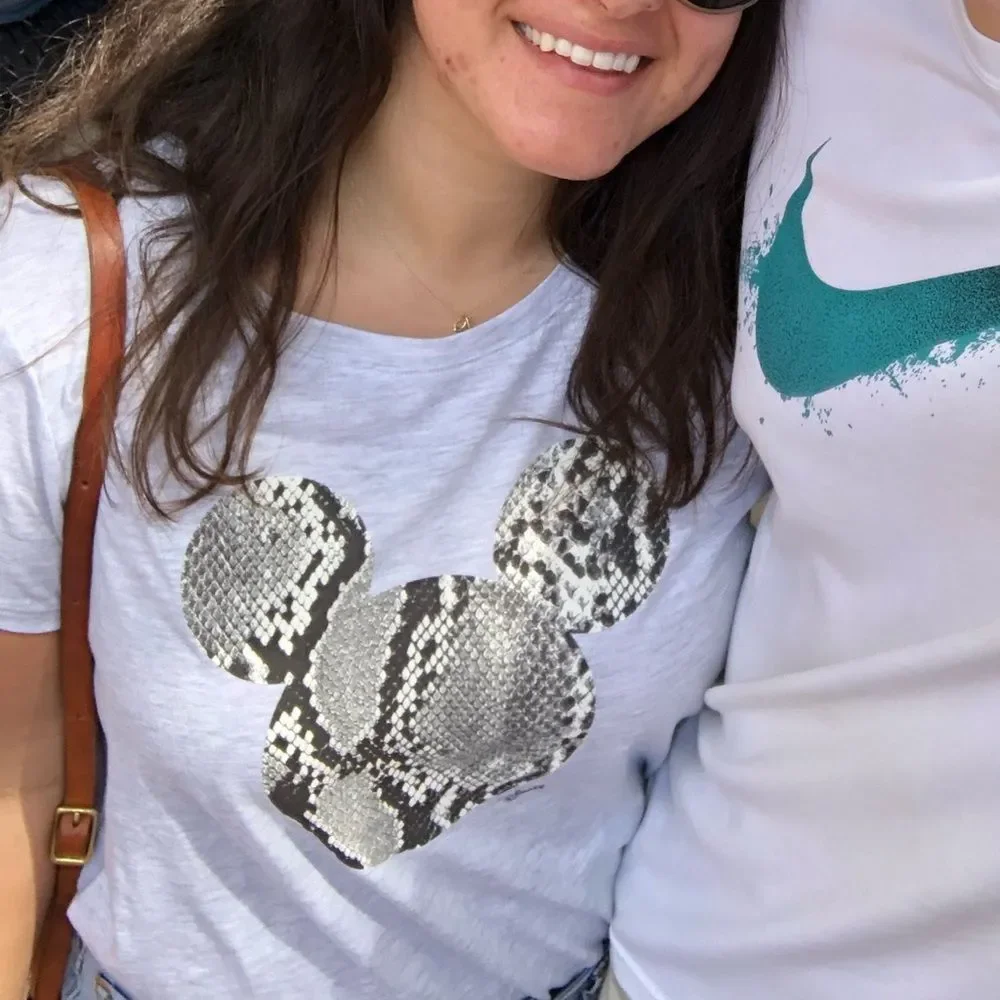 Mickey Mouse snakeskin t shirt - Picture 5 of 9